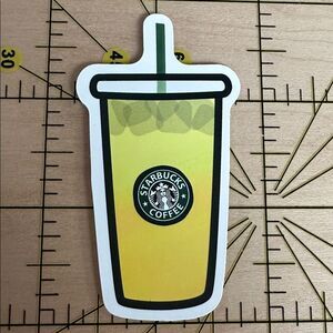 💜13/$13 +Bundle Sticker Sale| Refresher Lemonade Starbucks Waterproof Sticker